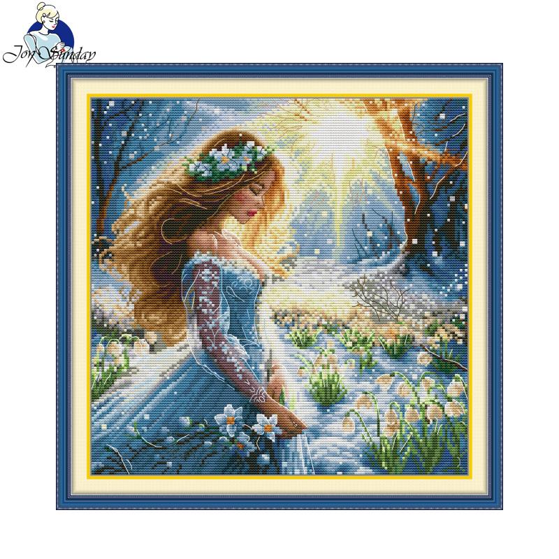 Embroidery Meaning - Joy Sunday Kit punto croce Fata