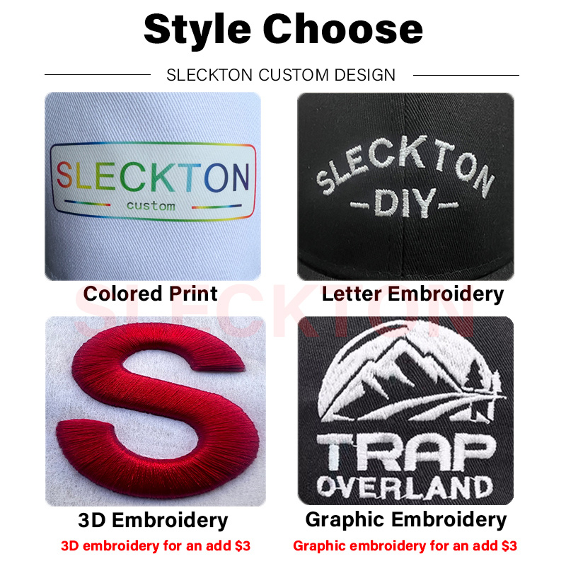 SLECKTON Berretto da baseball  - Embroidery Design Logo recensione e prezzo