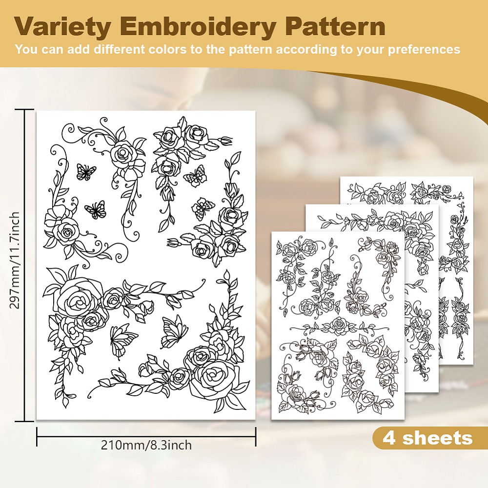 38 Pezzi di Stabilizzatori per - Embroidery Rose recensione e prezzo