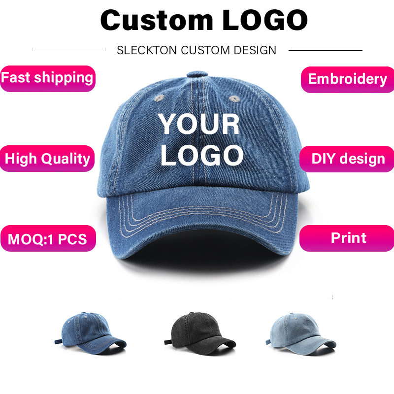 SLECKTON cappello personalizza - Embroidery Design Logo recensione e prezzo