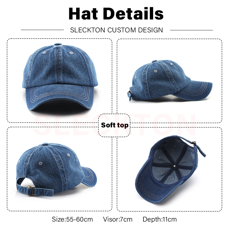 SLECKTON cappello personalizza - Embroidery Design Logo recensione e prezzo