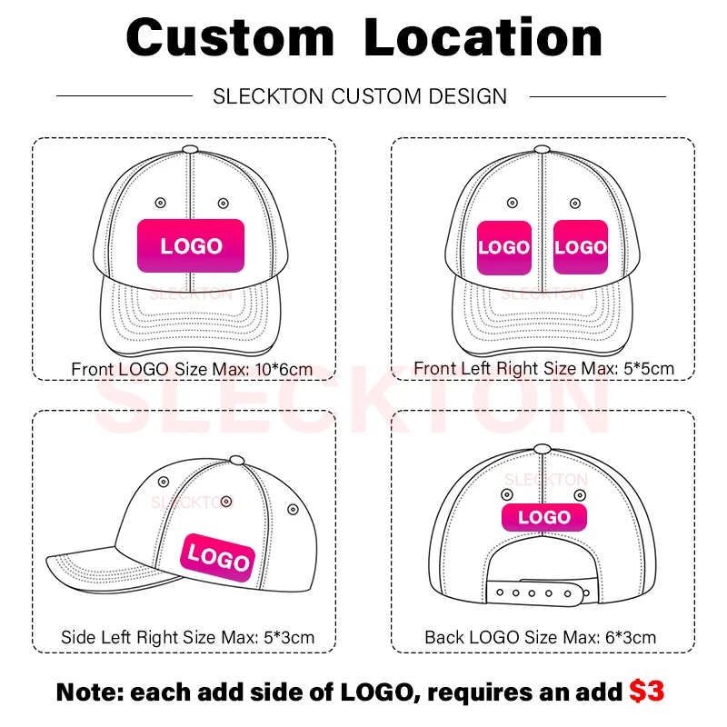 Berretto da Baseball con LOGO  - Embroidery Design Logo recensione e prezzo