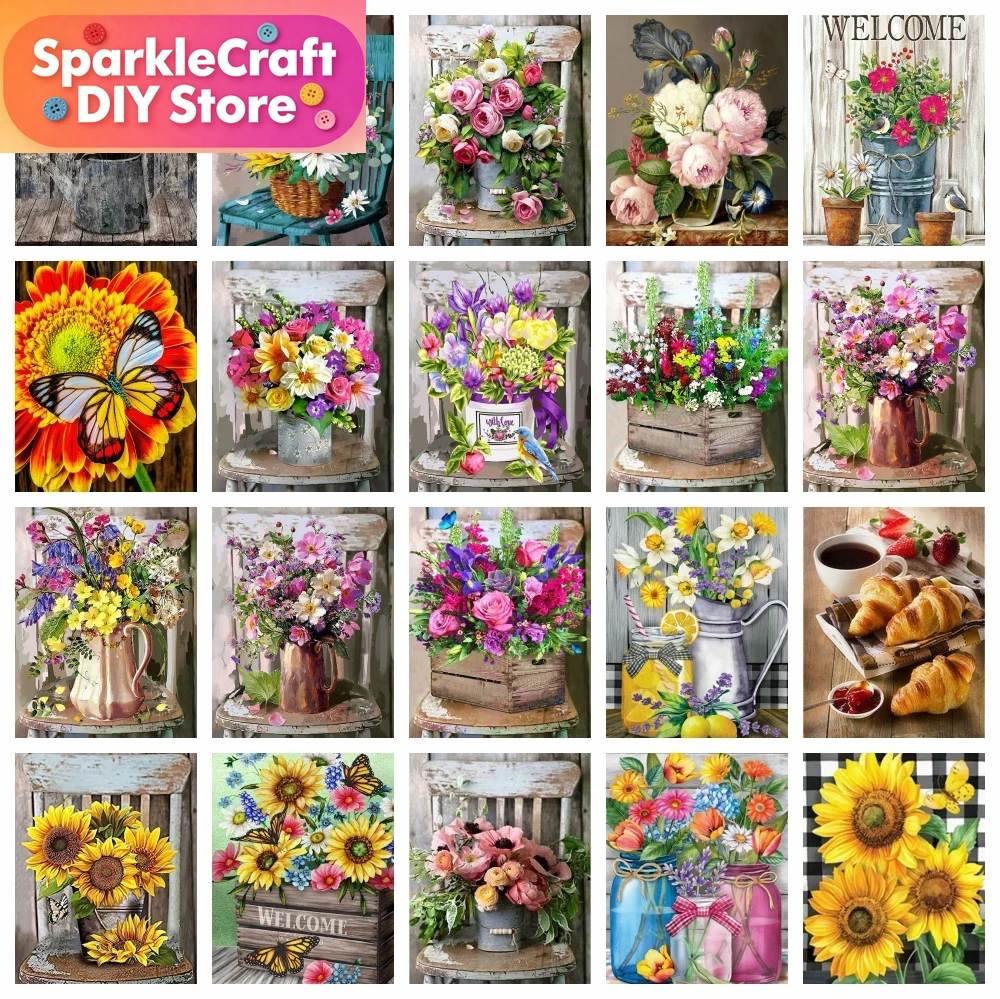 1 pz. Pittura Diamantata Senza - Embroidery Rose recensione e prezzo
